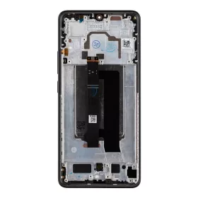 LCD kijelző + érintőegység + előlapi borítás Poco X6 Pro 5G fek-8596311251818 2 kép