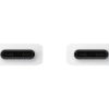 EP-DP646JWE Samsung USB-C/USB-C adatkábel 5A 1.8m fehér (OOB Bulk)-8596311255632 2 kép