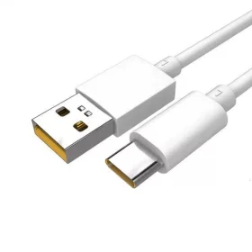 DL136 OPPO USB-C Adatkábel SUPERVOOC Töltés 65W 1m Fehér (Bulk)-8596311255809 1 kép