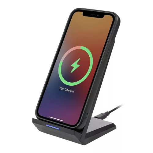 OBAL:ME StandCharger Vezeték nélküli töltőállomás 15W Fekete-8596311256035 6 kép