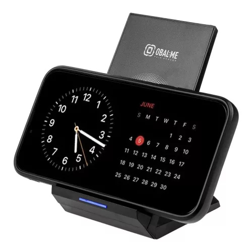 OBAL:ME StandCharger Vezeték nélküli töltőállomás 15W Fekete-8596311256035 7 kép