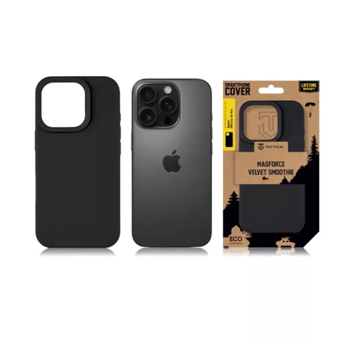 Tactical MagForce Velvet Smoothie tok Apple iPhone 16 Pro Asphalt-8596311259036 5 kép