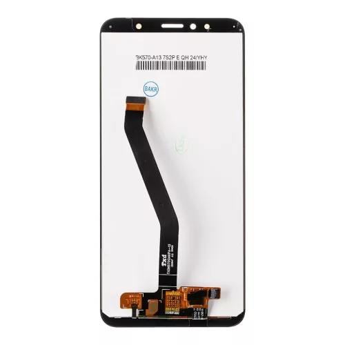 LCD kijelző + érintőegység Huawei Y6 Prime 2018 fekete (logó nél-8596311260223 2 kép