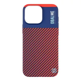 OBAL:ME Flossy Stripes tok Apple iPhone 16 Pro Max Blue/Red-8596311261060 2 kép