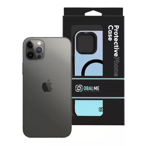 OBAL:ME HoloMag tok Apple iPhone 12 Pro Max-hoz, fekete-8596311263637 5 kép