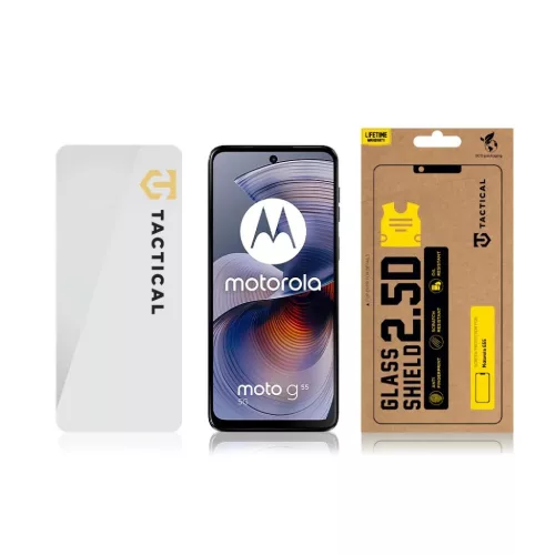 Tactical Glass Shield 2.5D Motorola G55 átlátszó üvegfólia-8596311263675 3 kép