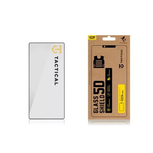 Tactical Glass Shield 5D Samsung Galaxy S25 Ultra fekete üvegfólia-8596311266430 2 kép