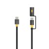 Tactical Fullánk Kábel USB-C/USB-C 1,5m Fekete