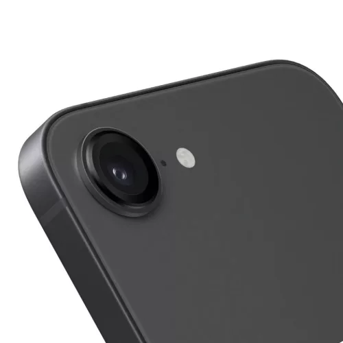  iPhone 16e OBAL:ME kameravédő üvegfólia matt fekete-8596311279218 2 kép