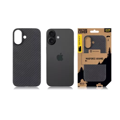 Apple iPhone 17 Fekete Tactical MagForce Aramid tok-8596311283550 4 kép