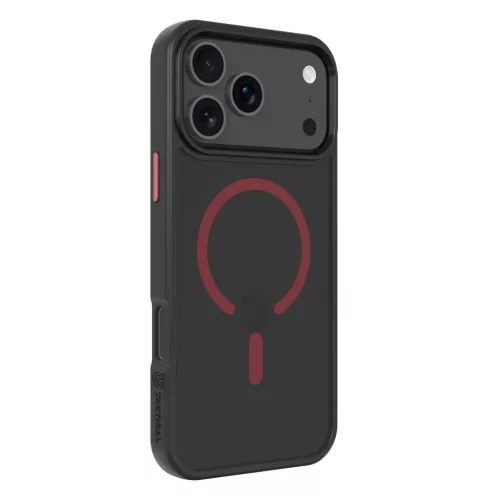  iPhone 17 Pro Max Fekete/Piros Tactical MagForce Hyperstealth 2.0 tok-8596311283680 2 kép