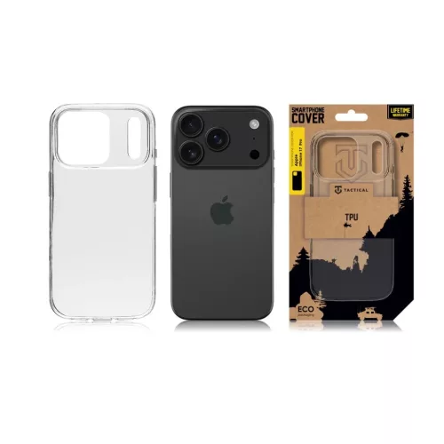  Apple iPhone 17 Pro átlátszó Tactical TPU tok-8596311284618 3 kép