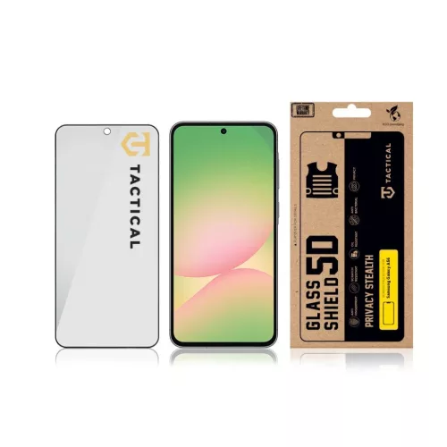  Samsung Galaxy A56 Fekete Tactical Glass Shield Privacy Stealth 5D ü-8596311288517 3 kép