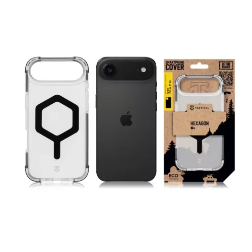  Apple iPhone 17 Air T-Fekete Tactical MagForce Hexagon tok-8596311289415 6 kép