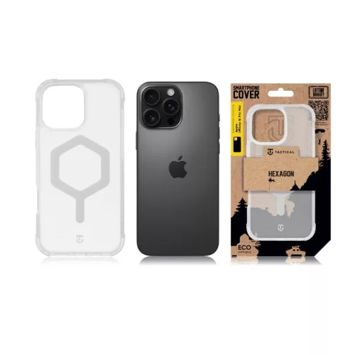 Tactical MagForce Hexagon tok Apple iPhone 16 Pro Max T-White-8596311289583 6 kép