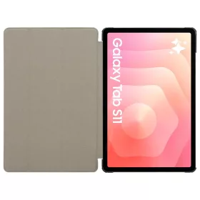  Samsung Galaxy Tab S11 fekete Tactical Fliptok Tri Fold tok-8596311291715 2 kép