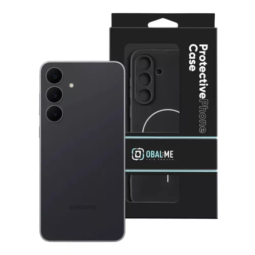 OBAL:ME MagNetix matt TPU tok Samsung Galaxy S25 FE-hez fekete tok-8596311291975 4 kép