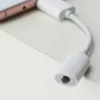 Xiaomi Eredeti USB-C/3,5mm Adapter Fehér (Service pack)-8596311292552 3 kép