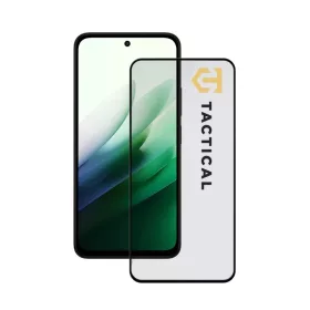    Xiaomi Redmi 15 4G/5G fekete Tactical Glass Shield 5D üvegfólia
