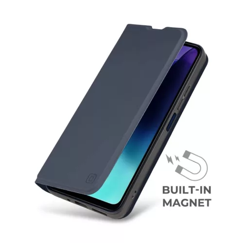 OBAL:ME SmoothTouch fliptok Xiaomi Redmi 15 4G/5G Sötétkék tok-8596311294563 4 kép
