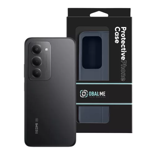 OBAL:ME SmoothTouch fliptok Xiaomi Redmi 15 4G/5G Sötétkék tok-8596311294563 5 kép