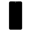 LCD kijelző + Érintőpanel + Elülső burkolat Samsung A166 Galaxy A16 5G Fekete (TFT)