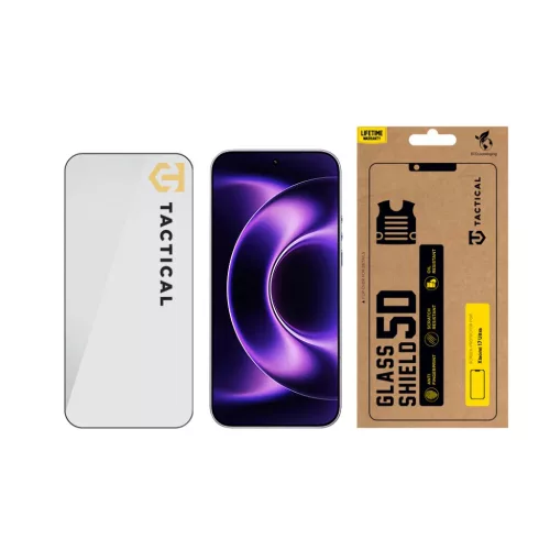 Tactical Glass Shield 5D Xiaomi 17 Ultra fekete üvegfólia-8596311300622 3 kép