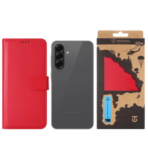 Tactical Field Notes Samsung Galaxy A57 piros tok-8596311304880 3 kép