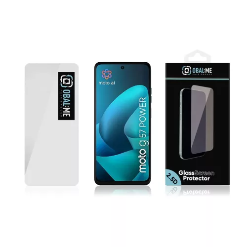 OBAL:ME 2.5D üvegfólia Motorola G57 Power-hoz átlátszó-8596311308550 3 kép
