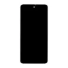 LCD kijelző + Érintőegység + Előlapi keret Samsung A515 Galaxy A51 Fekete TFT