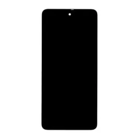   LCD kijelző + Érintőegység + Előlapi keret Samsung A515 Galaxy A51 Fekete TFT