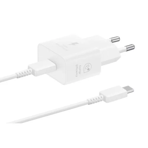 EP-T2510XWE Samsung USB-C 25W utazó töltő + USB-C adatkábel fehér-8806094911985 4 kép