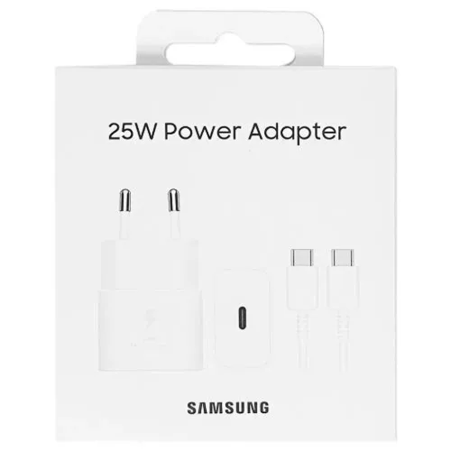 EP-T2510XWE Samsung USB-C 25W utazó töltő + USB-C adatkábel fehér-8806094911985 6 kép