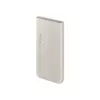Samsung Vezeték nélküli Powerbank 2x USB-C 25W 10000mAh Bézs gyár-8806095312170 3 kép