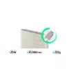 Samsung Vezeték nélküli Powerbank 2x USB-C 25W 10000mAh Bézs gyár-8806095312170 5 kép
