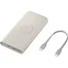 Samsung Vezeték nélküli Powerbank 2x USB-C 25W 10000mAh Bézs gyár-8806095312170 6 kép