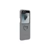 EF-PF741TJE Samsung Szilikon Tok Gyűrűvel Galaxy Z Flip 6 Szürke-8806095620138 4 kép