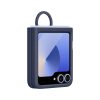 EF-PF741TNE Samsung Szilikon Tok Gyűrűvel Galaxy Z Flip 6 Sötétké-8806095705385 2 kép