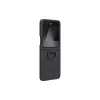  Samsung Galaxy Z Flip 7 FE fekete EF-PF741TBE Silicone Cover tok-8806097503705 4 kép