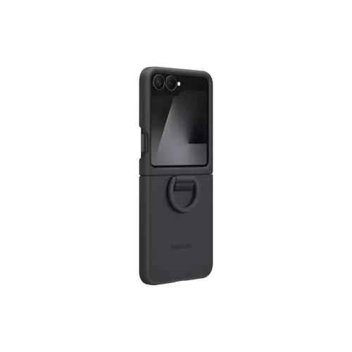  Samsung Galaxy Z Flip 7 FE fekete EF-PF741TBE Silicone Cover tok-8806097503705 4 kép