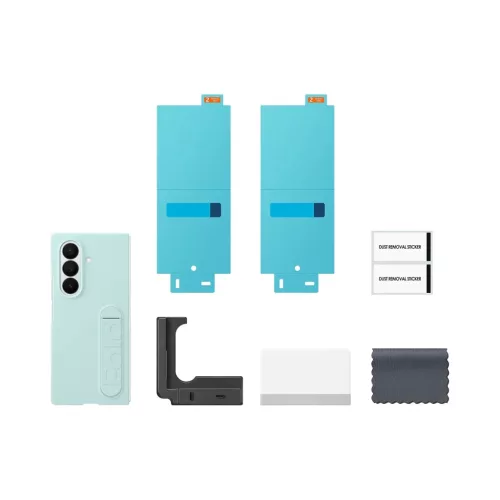  Samsung Galaxy Z Fold 7 Light Cyan EF-MF966CME Szilikon tok-8806097650935 6 kép