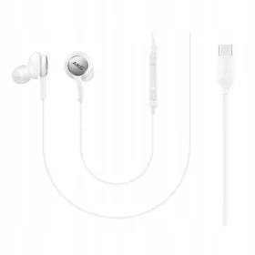   Eredeti vezetékes fülhallgatók Samsung AKG IC100BW GP-TOU021CSKWW USB-C Fehér (bulk EU)