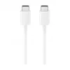 Eredeti kábel Samsung DW767JWE GP-TOU021RFCWW USB-C - USB-C 1.8M Fehér (bulk EU)