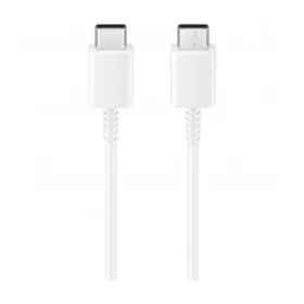   Eredeti kábel Samsung DW767JWE GP-TOU021RFCWW USB-C - USB-C 1.8M Fehér (bulk EU)