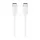 Eredeti kábel Samsung DW767JWE GP-TOU021RFCWW USB-C - USB-C 1.8M Fehér (bulk EU)