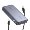 Powerbank 25000mAh Ugreen PB205, USB + 2x USB-C, 145W PD (szürke)-6941876213528 3 kép