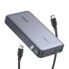 Powerbank 25000mAh Ugreen PB205, USB + 2x USB-C, 145W PD (szürke)-6941876213528 3 kép