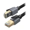 NW343 Cat8 F/FTP Ethernet kábel 1m-6941876299324 3 kép