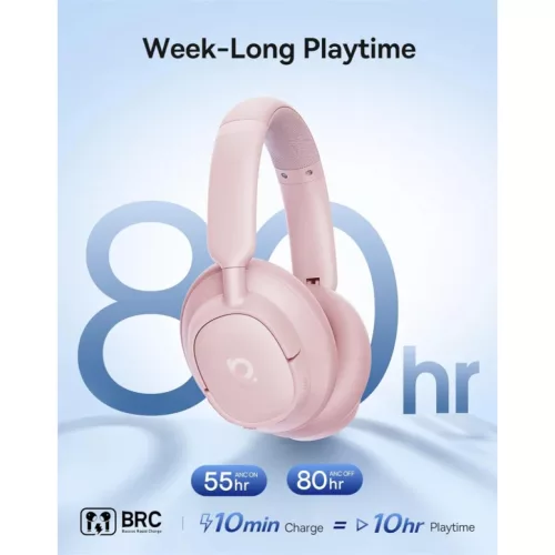 Handsfree Bluetooth MultiPoint Baseus Bass BH1 NC, Pink A0203704-6932172698584 4 kép