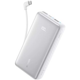   Powerbank Anker Zolo, 10000mAh, 22.5W, QC + PD, Fehér A110DH21